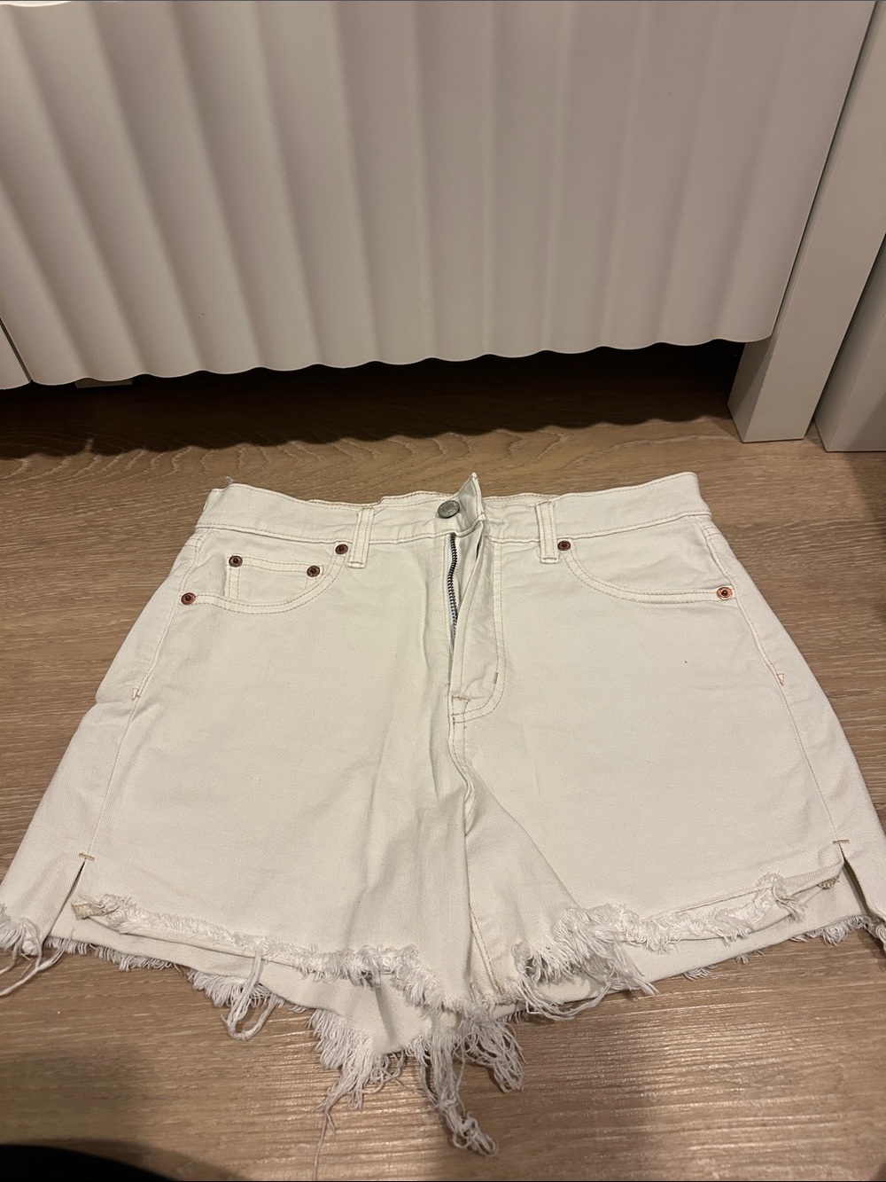 Gap Denim White Shorts